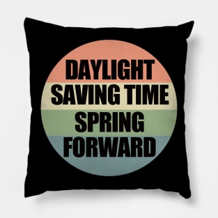 Daylight Saving Time Pillow