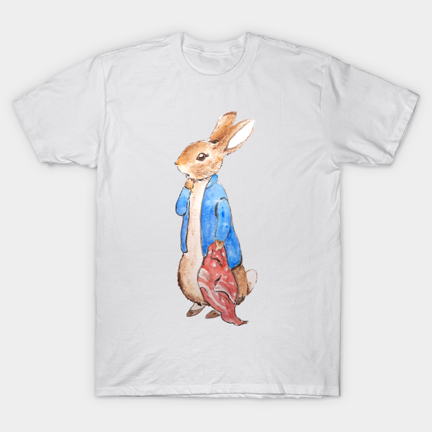 Discover Cute Peter Rabbit with red blanket - Peter Rabbit Style - T-Shirt