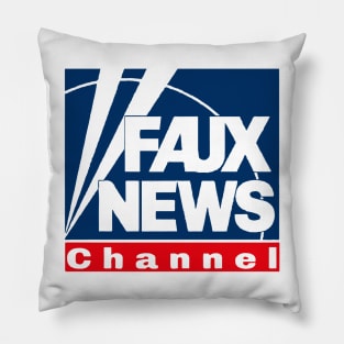 Fox "Faux" News Channel Pillow