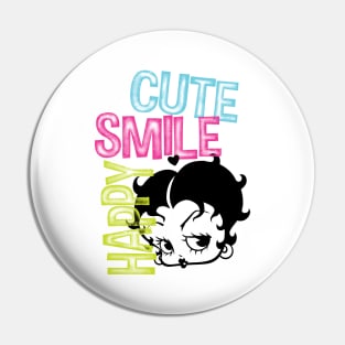 Betty Boop - Cute Smile happy Pin