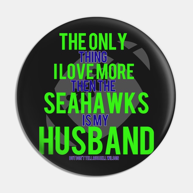 Husband Love Pin by TankByDesign