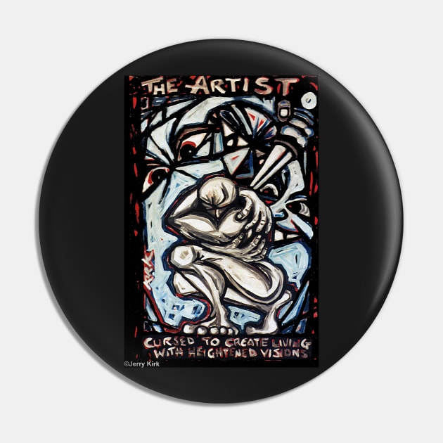 'THE ARTIST' (Cursed to create, living with heightened visions) Pin by jerrykirk