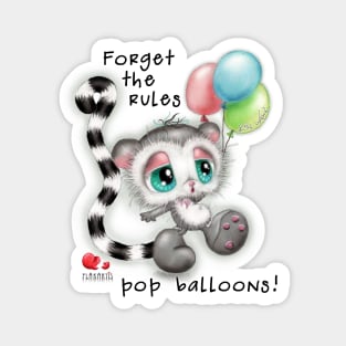 Forget the rules - pop balloons! Magnet