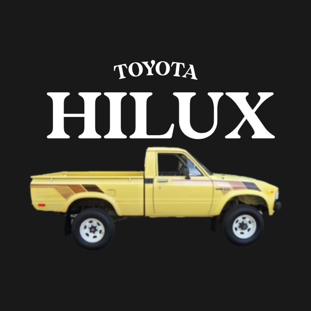 TOYOTA HILUX TRUCK T-SHIRT by Cult Classics