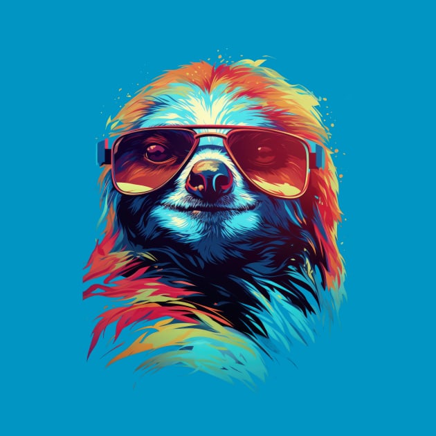 Disco Sloth by JensenArtCo