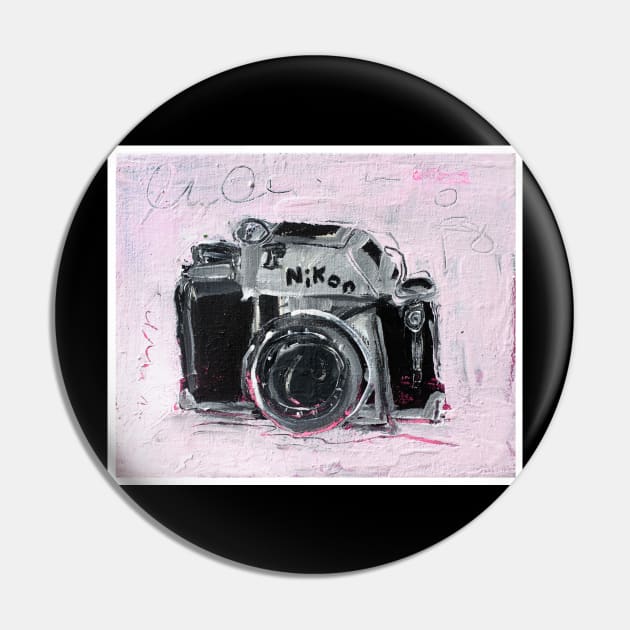 Nikon Camera Pin by ElSantosWorld