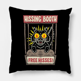 HISSING BOOTH Pillow