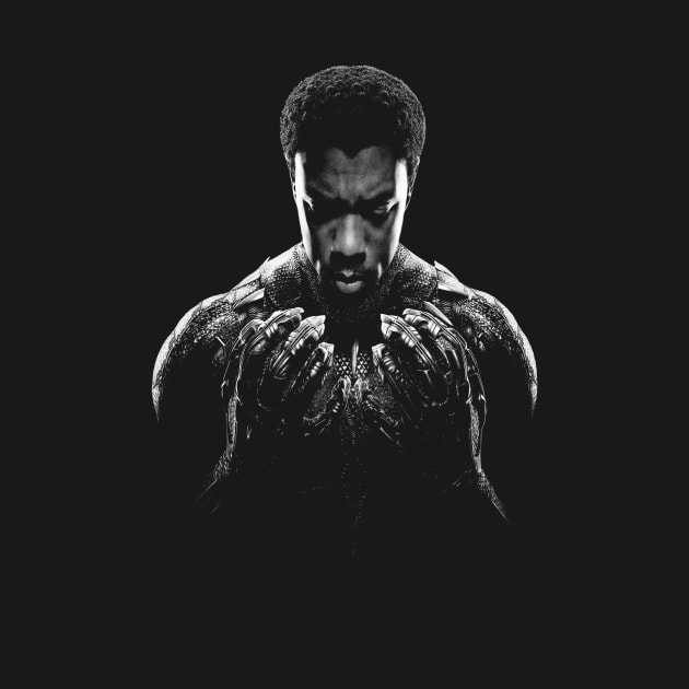 chadwick boseman by rotra