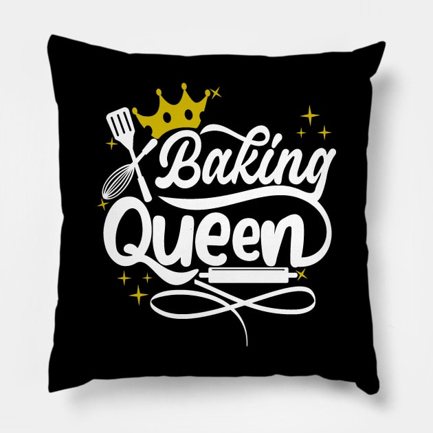 Baking Queen Pillow by RioDesign2020