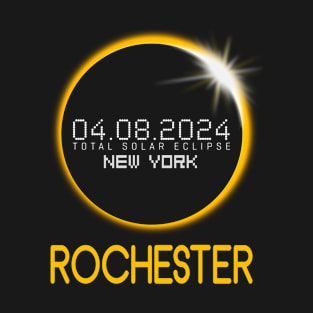 ROCHESTER New York Total Solar Eclipse April 8 2024 New York T-Shirt