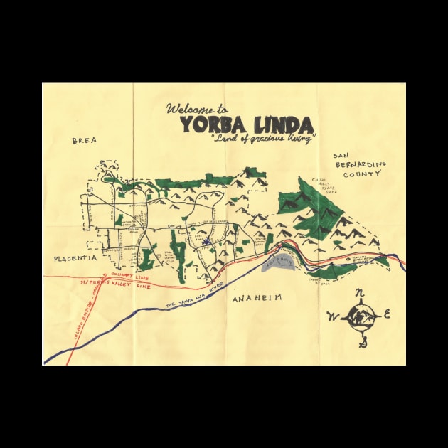 Yorba Linda by PendersleighAndSonsCartography