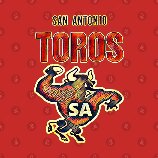 San Antonio Bulls/Toros by Kitta’s Shop