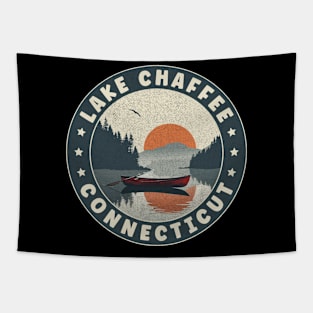 Lake Chaffee Connecticut Sunset Tapestry