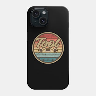 tool cassette retro circle Phone Case