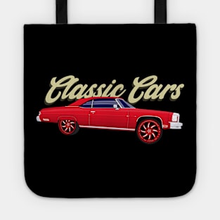 Classic Cars Big Ring Tote