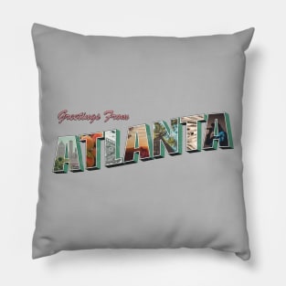 Greetings from Atlanta Pillow