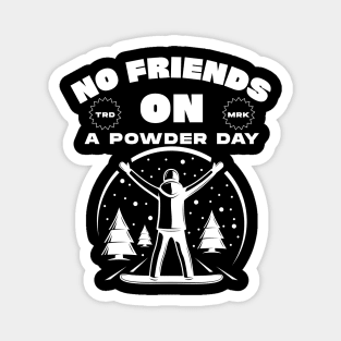 Snowboard friends Magnet