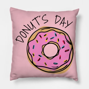 donuts day Pillow