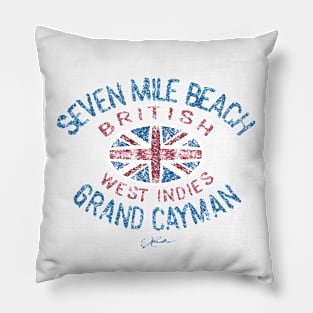 Seven Mile Beach, Grand Cayman, British West Indies Pillow