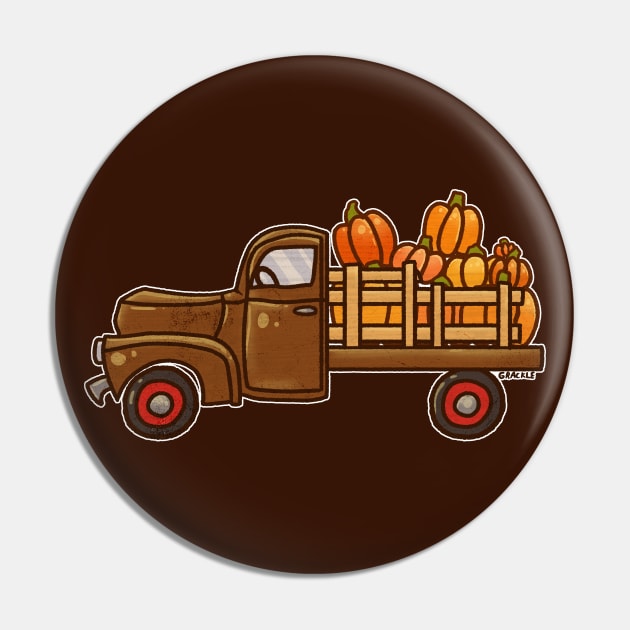 Pickup A Pumpkin! (Brown Version) Pin by Jan Grackle