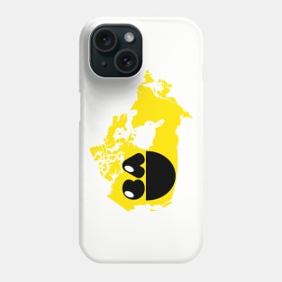 Canada Happy Places and Faces - Canada Smiling Face Phone Case