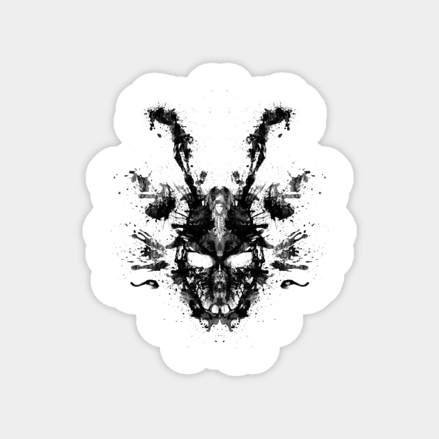 Imaginary Inkblot Magnet by spacemonkeydr