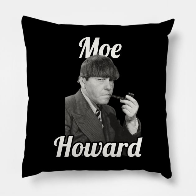 Moe Howard / 1897 Pillow by glengskoset