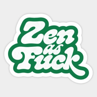 Everything Zen: Everything Zen 12x12 Alpha Variety Sticker