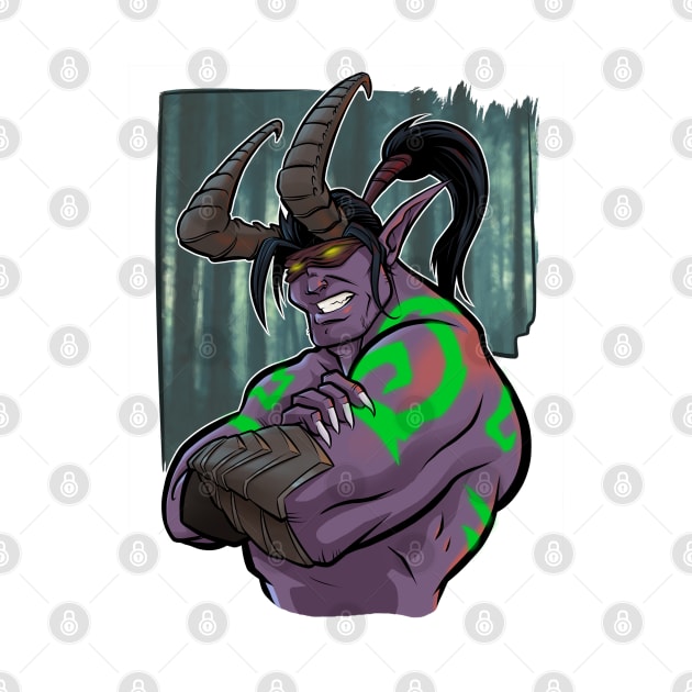 Illidan by jpowersart