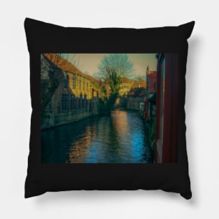 Another Canal from In Bruges Pillow