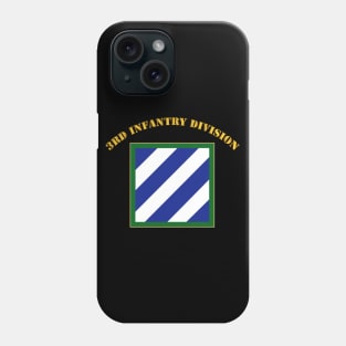 Army - 3rd Infantry Division Phone Case