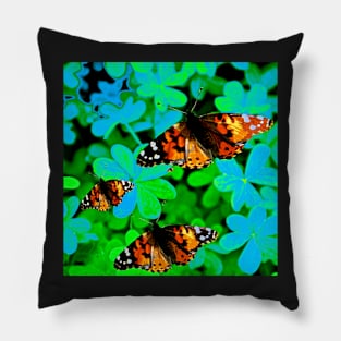 Butterflies Are Free To Fly Pillow