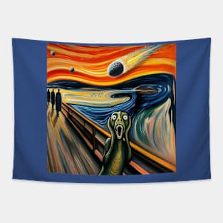 The Dinosaur Scream Tapestry