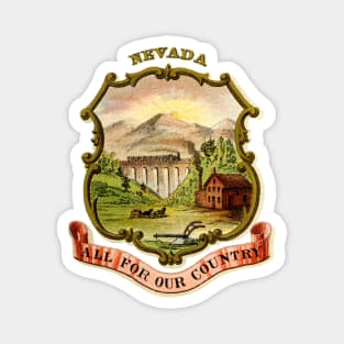 1876 Nevada Coat of Arms Magnet