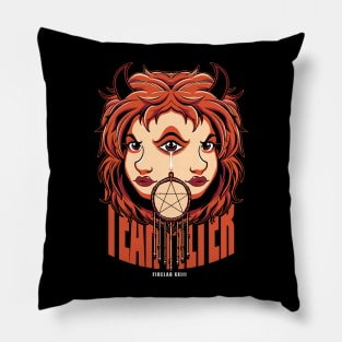 Red Head Pillow