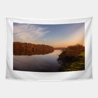 Sunset at the Mad River Tapestry