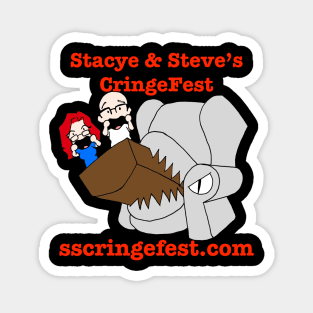 Stacye & Steve's CringeFest Logo Magnet