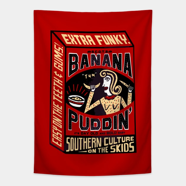 Southern Culture on the Skids - Banana Puddin Tapestry by Barn Shirt USA