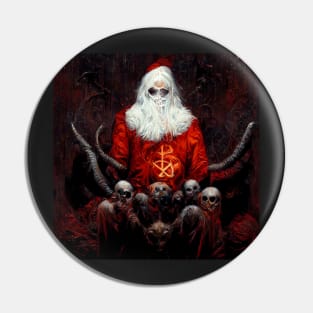 Cursed Santa Claus Pin