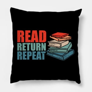 Read Return Repeat Pillow