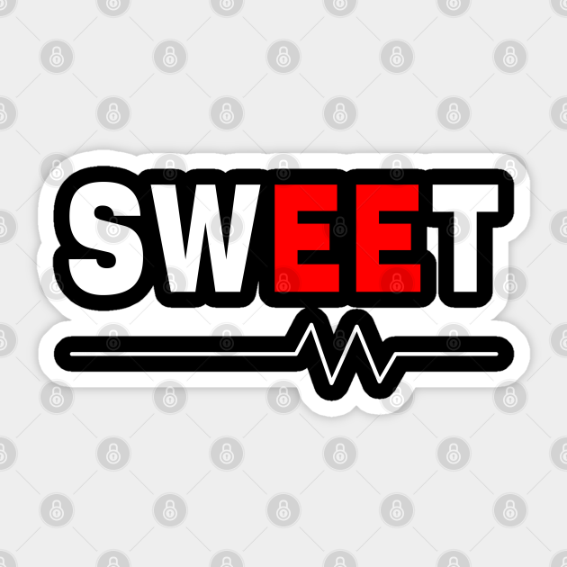 Sweet Electrical Engineer White Text - Electrical Engineering - Sticker