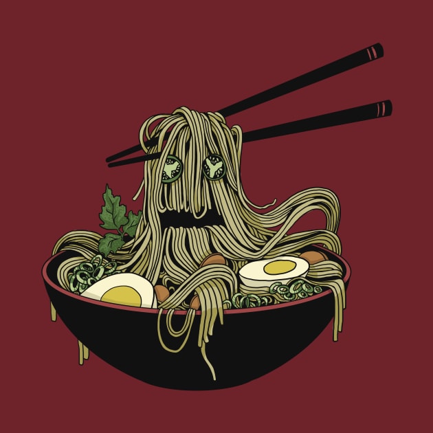 Ramen Monster by beesants