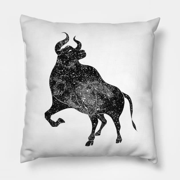 Taurus Pillow by ECMazur