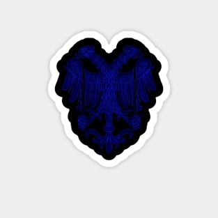 Komnenos dynasty - Neon Blue (2) Magnet