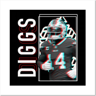 Stefon Diggs Alternate Jersey Poster for Sale by designsheaven