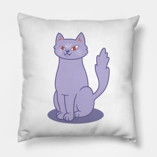 Spooky Cat Halloween Pillow