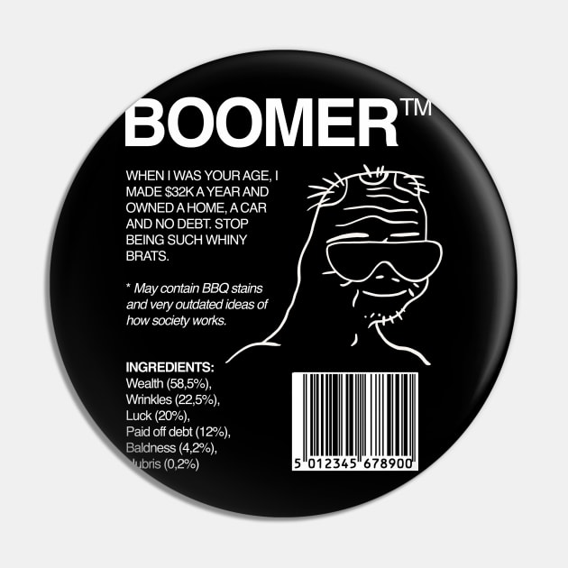 Boomer Package - Boomer Meme (Baby Boomers) - Gen Z Gen Y Pin by isstgeschichte