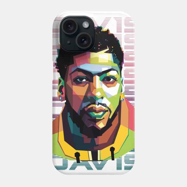 Anthony Davis in WPAP 2 T-Shirt Phone Case by Alkahfsmart