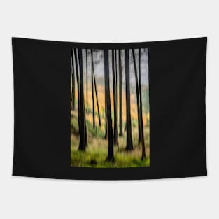 Abstract Trees Tapestry