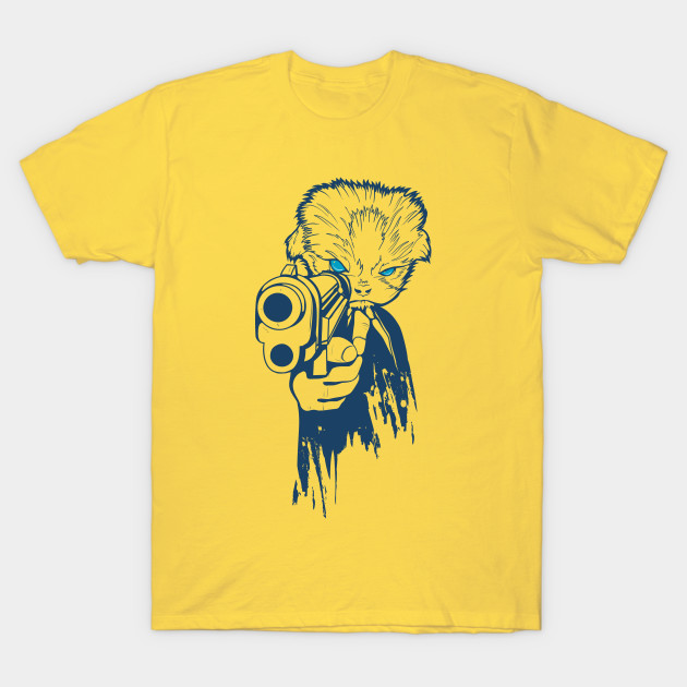 Hitman Cat John Wick Cat T Shirt Teepublic